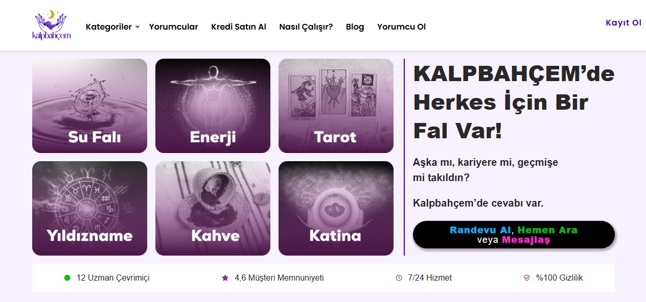 Kahve Fal Bakma - Kalpbahcem.com